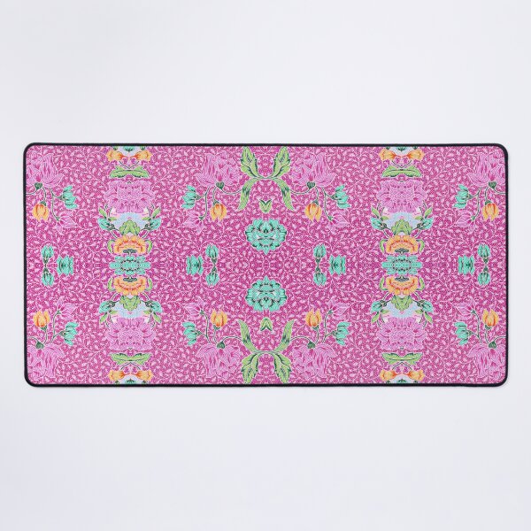 Item preview, Pink Neon Floral Pattern designed and sold by behappyandrelax.