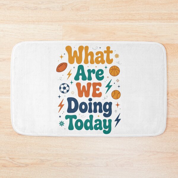 Item preview, What Are We Doing Today? Funny Retro PE Teacher Shirt School Coach Physical Education designed and sold by Yellowriversss.