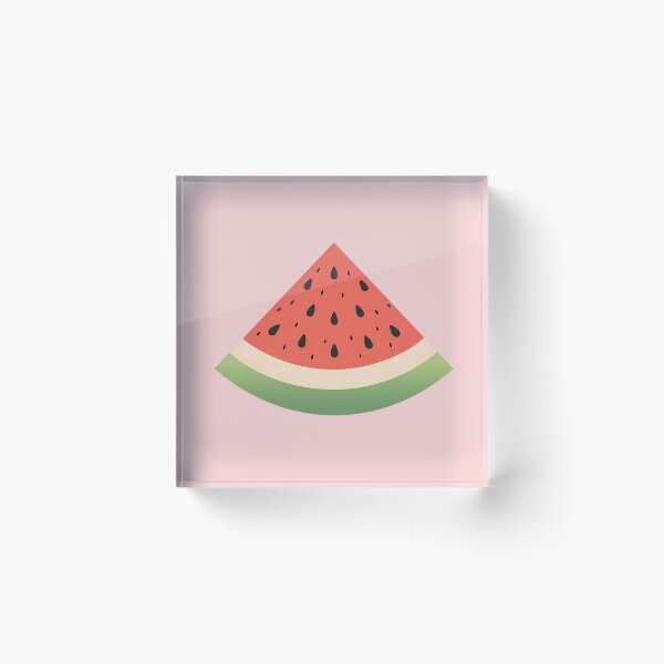 Item preview, Minimalist Retro Watermelon Slice – Cute Summer Fruit Illustration designed and sold by MarJul.