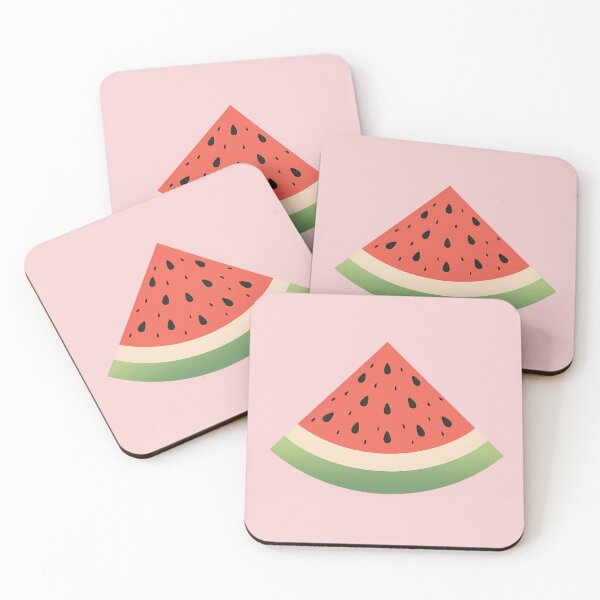 Item preview, Minimalist Retro Watermelon Slice – Cute Summer Fruit Illustration designed and sold by MarJul.