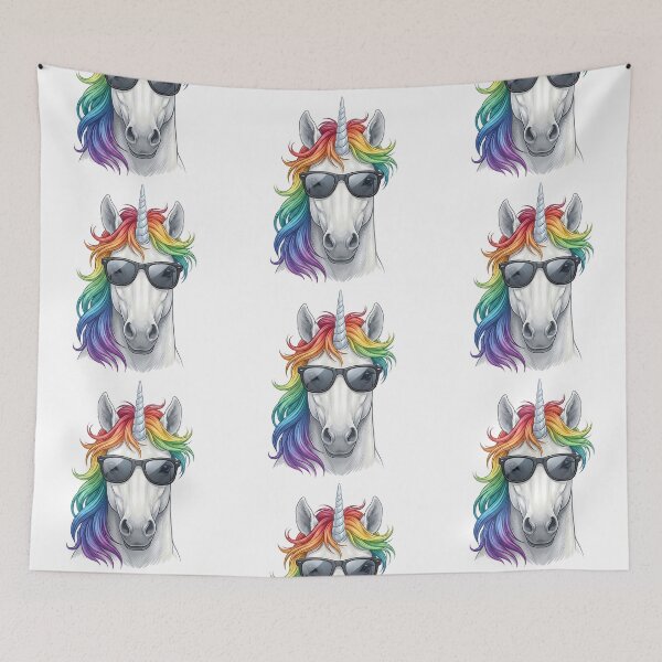 Item preview, Cool Unicorn designed and sold by VelvetRoom.