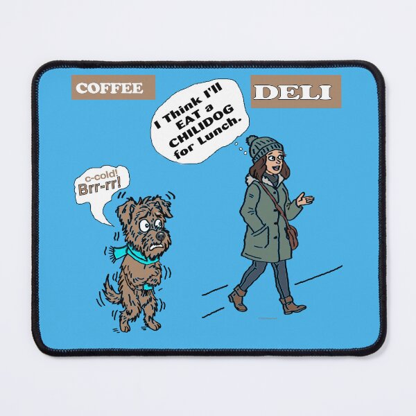 Item preview, A Chilly Dog in Winter designed and sold by kristalcurt.