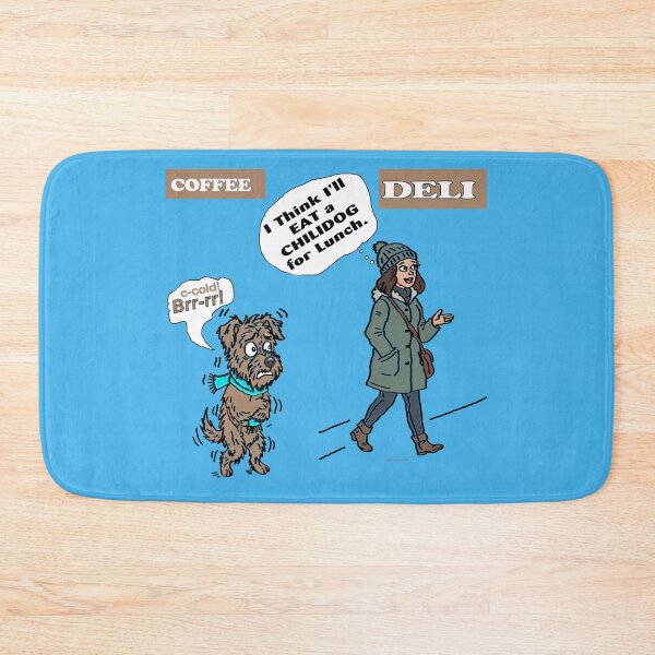 Item preview, A Chilly Dog in Winter designed and sold by kristalcurt.