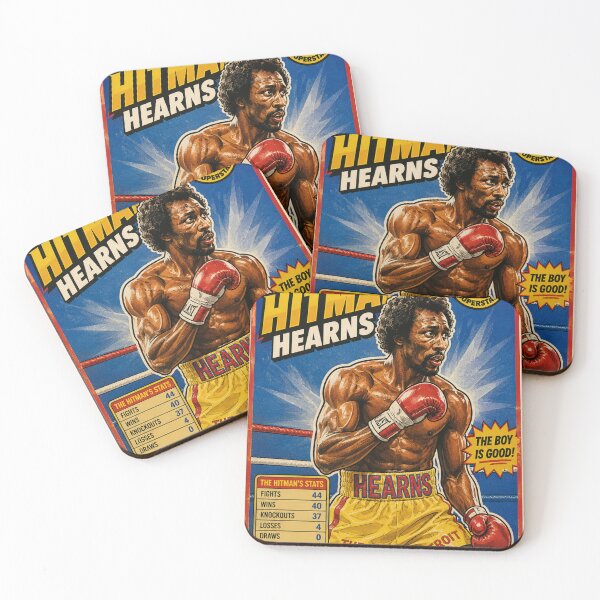 Item preview, Thomas Hitman Hearns Trading Card designed and sold by halibutgoatramb.