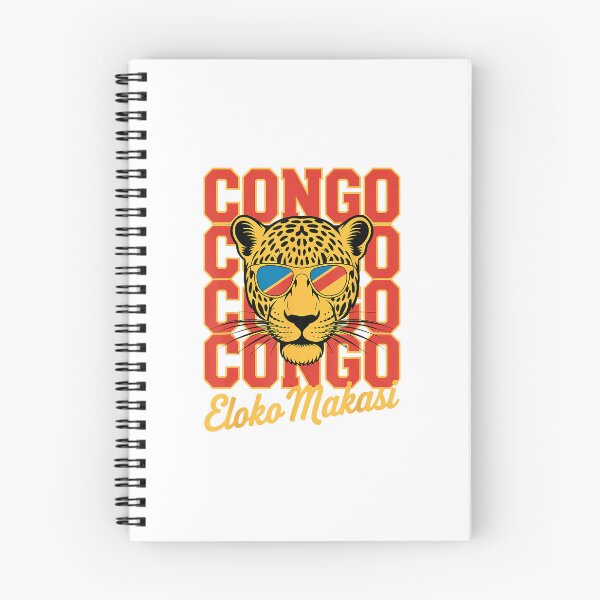 Item preview, Proud DR Congo ELOKO MAKASI Leopard Design designed and sold by TaraTullis.
