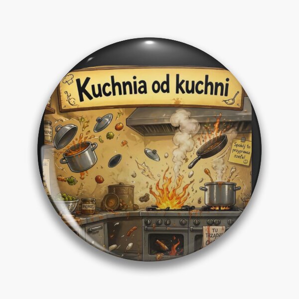 Item preview, Kuchnia od Kuchni - Kuchenny chaos w zabawnej odsłonie designed and sold by The store under the battleship :).