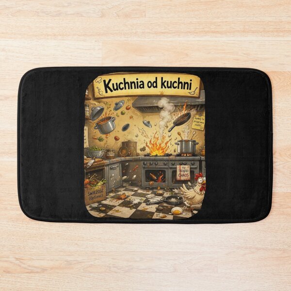 Item preview, Kuchnia od Kuchni - Kuchenny chaos w zabawnej odsłonie designed and sold by The store under the battleship :).