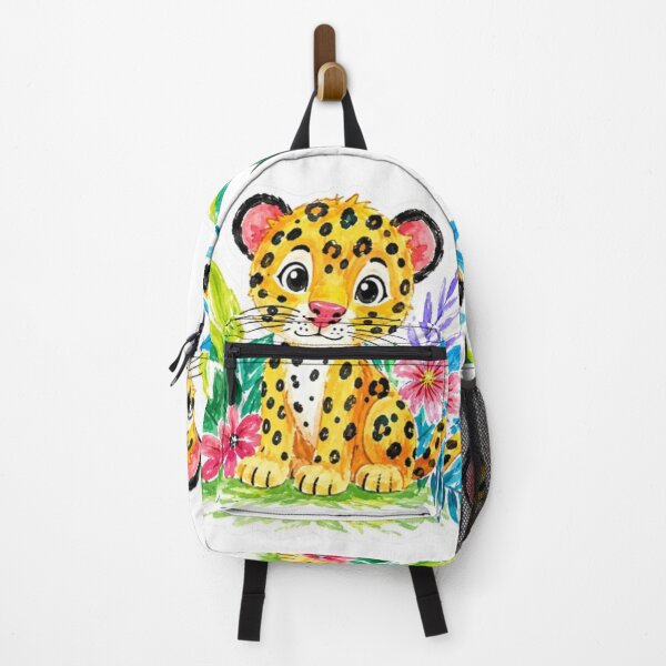Item preview, Childlike Watercolor Baby Jaguar designed and sold by Snurly.