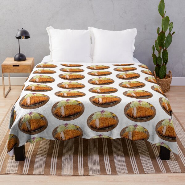 Item preview, Tonkatsu - Japanese Crispy Pork Cutlet (White) designed and sold by SaoriJapanBy.