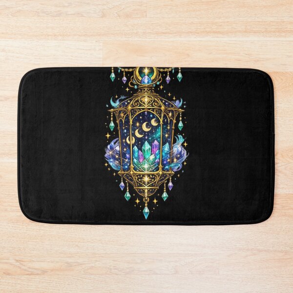 Item preview, Celestial Crystal Lantern | Moonlight Astrology Lantern | Cosmic Fantasy Art designed and sold by irfanshikh.