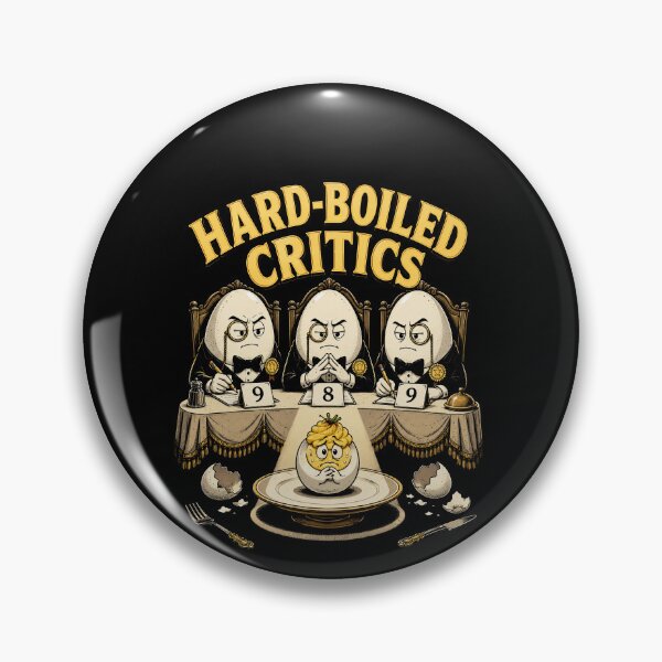 Item preview, Hard Boiled Critics Nervous Deviled Egg designed and sold by elderberry.