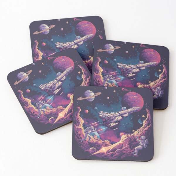 Item preview, Purple Cosmic Mountain Rockets Artscape designed and sold by EschatonGarden.