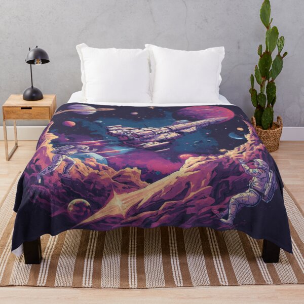 Item preview, Purple Cosmic Mountain Rockets Artscape designed and sold by EschatonGarden.