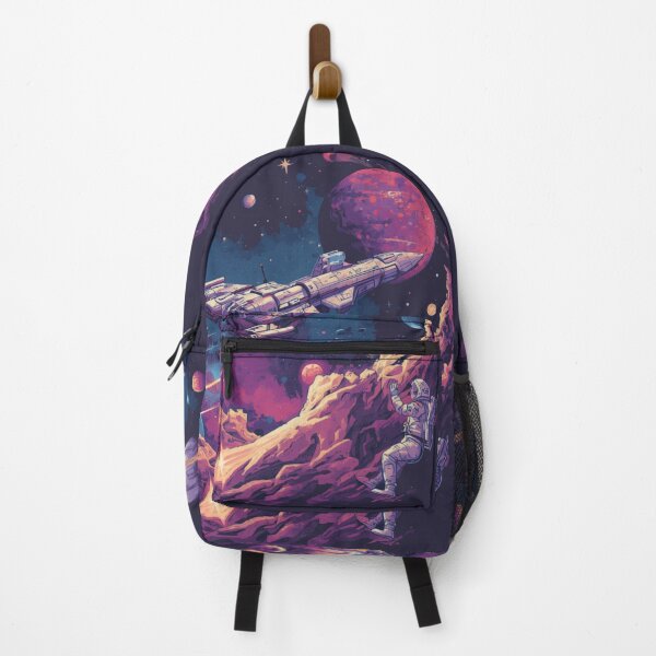 Item preview, Purple Cosmic Mountain Rockets Artscape designed and sold by EschatonGarden.