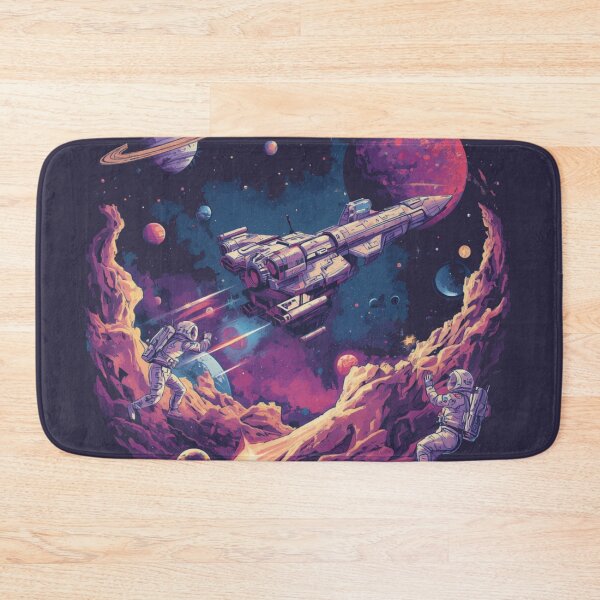 Item preview, Purple Cosmic Mountain Rockets Artscape designed and sold by EschatonGarden.