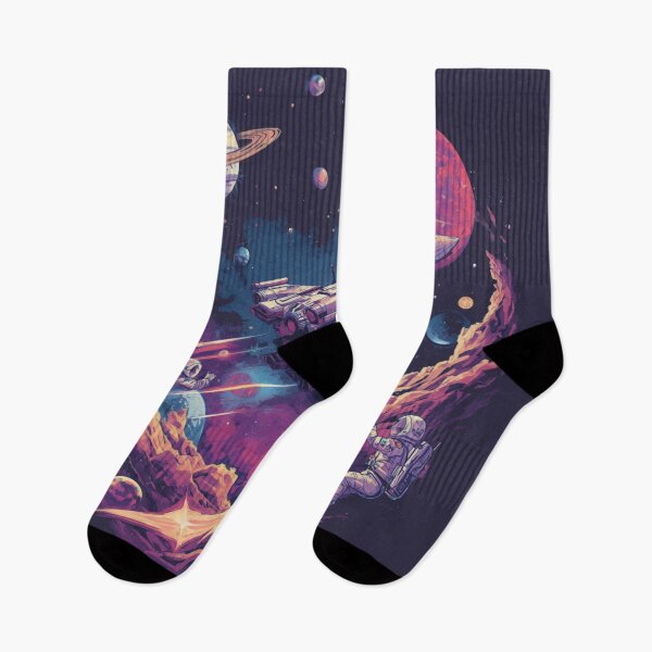 Item preview, Purple Cosmic Mountain Rockets Artscape designed and sold by EschatonGarden.
