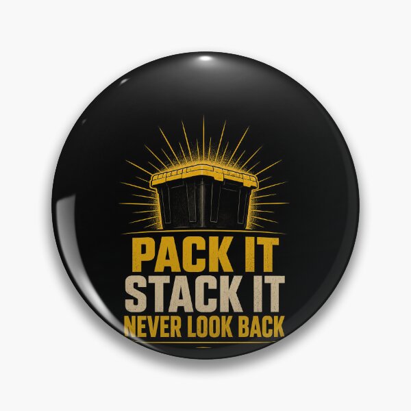 Item preview, Pack It Stack It Never Look Back Storage Crate designed and sold by elderberry.