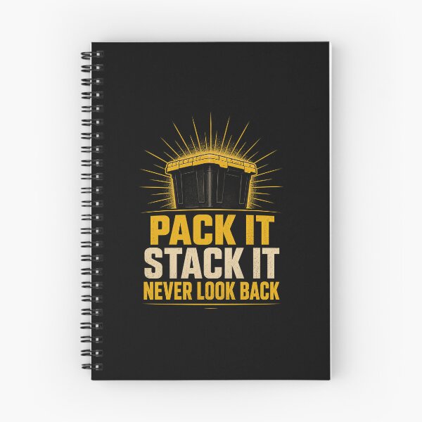 Item preview, Pack It Stack It Never Look Back Storage Crate designed and sold by elderberry.