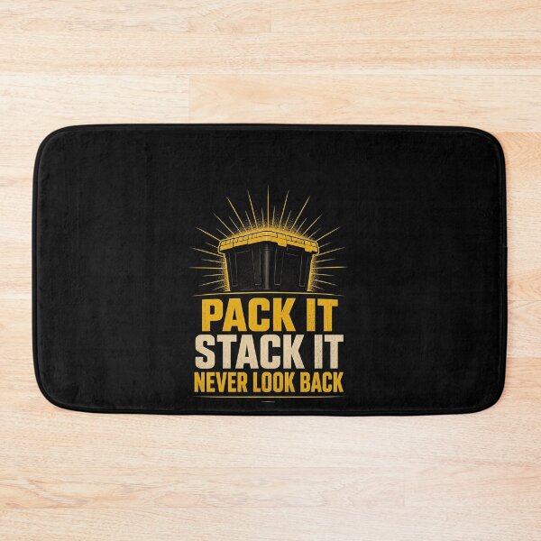 Item preview, Pack It Stack It Never Look Back Storage Crate designed and sold by elderberry.