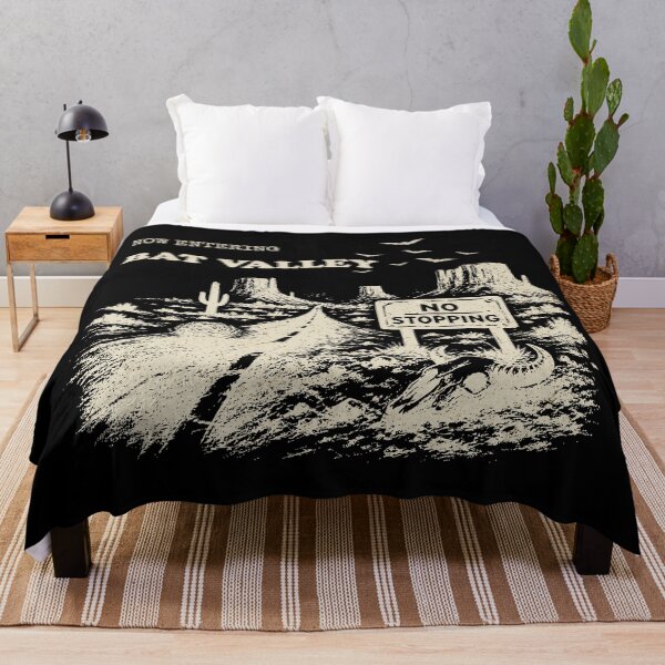 Item preview, Bat Valley | Vintage Horror Desert Graphic (Dark Edition) T-Shirt designed and sold by FadedFrequency.
