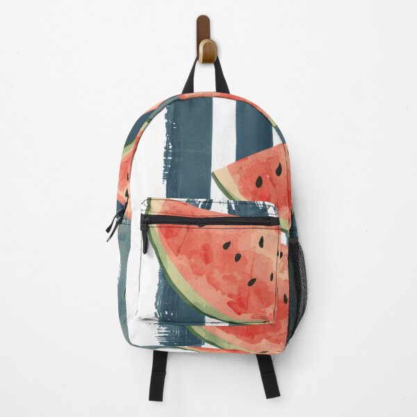 Item preview, Watercolor Watermelon Summer Fruit Rustic Botanical Art Design designed and sold by wecrea.