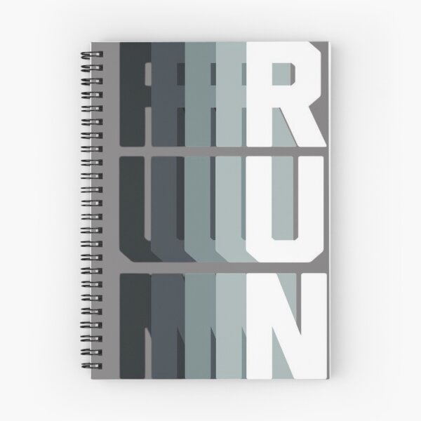 Item preview, RUN Typography T-Shirt Design | Creative Running Sports Graphic Tee designed and sold by RajDeals.