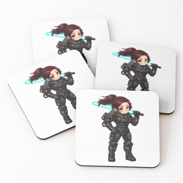 Item preview, lady scifi space warrior anime dnd art original art character design  designed and sold by sabartgunpla.