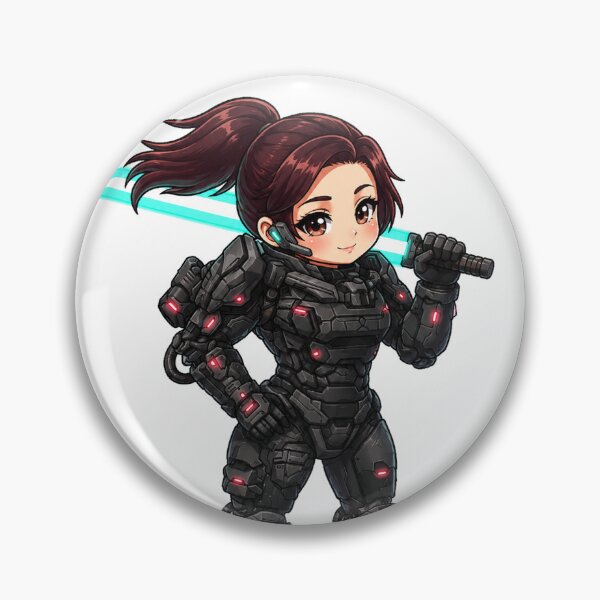 Item preview, lady scifi space warrior anime dnd art original art character design  designed and sold by sabartgunpla.