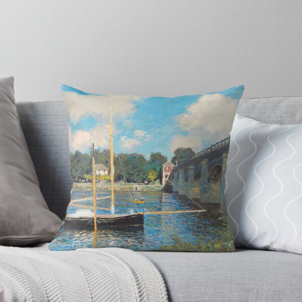 Item preview, Claude Monet Inspired Impressionist Landscape designed and sold by Matari-matari.