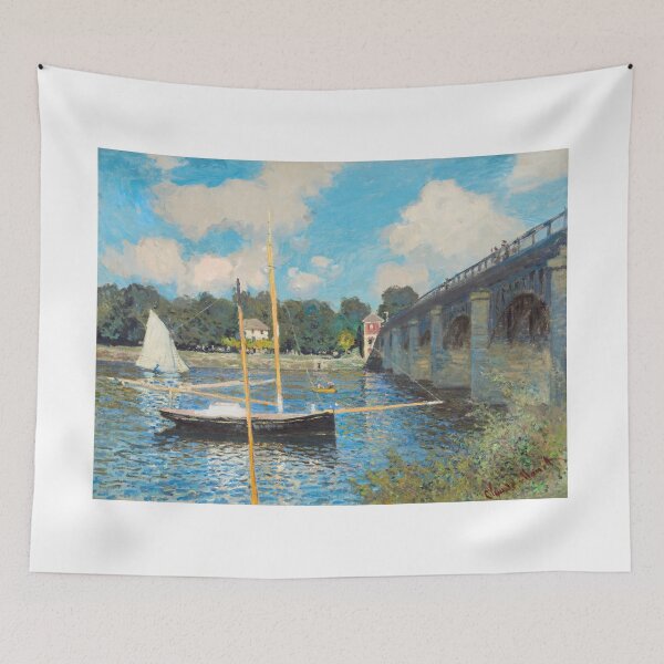 Item preview, Claude Monet Inspired Impressionist Landscape designed and sold by Matari-matari.