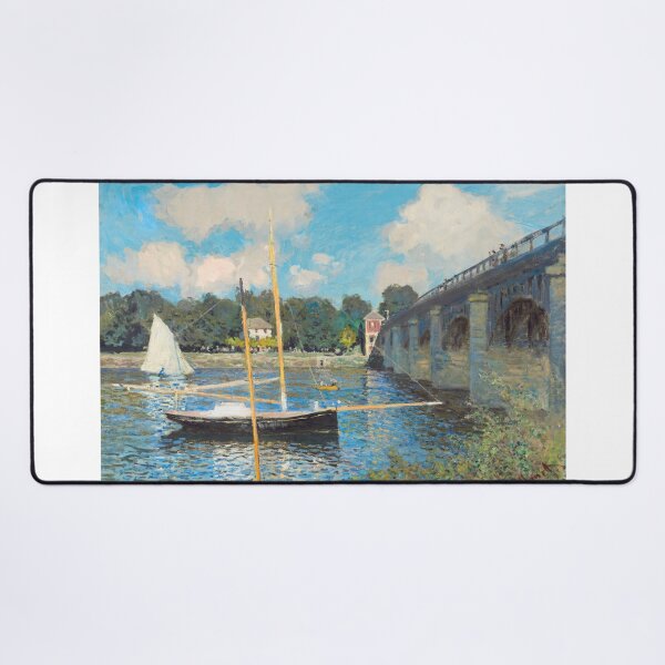 Item preview, Claude Monet Inspired Impressionist Landscape designed and sold by Matari-matari.