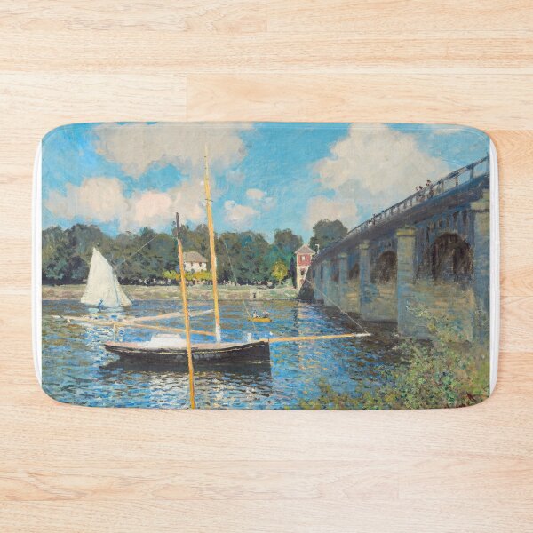 Item preview, Claude Monet Inspired Impressionist Landscape designed and sold by Matari-matari.