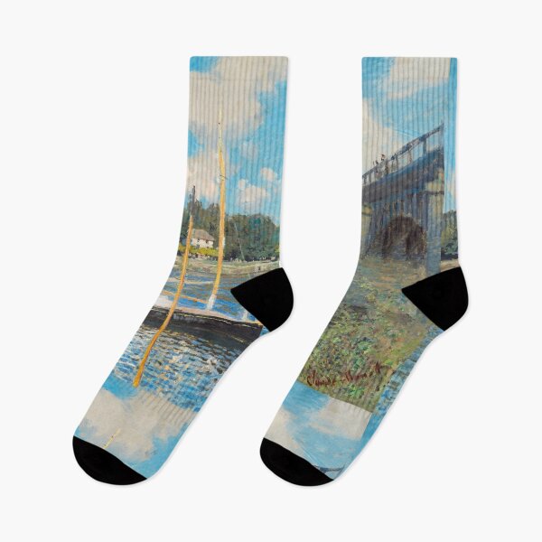 Item preview, Claude Monet Inspired Impressionist Landscape designed and sold by Matari-matari.