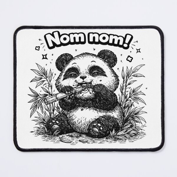 Item preview, Cute Panda - Nom Nom! designed and sold by TasiaZenzura.