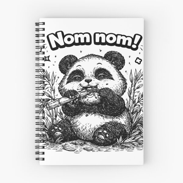 Item preview, Cute Panda - Nom Nom! designed and sold by TasiaZenzura.