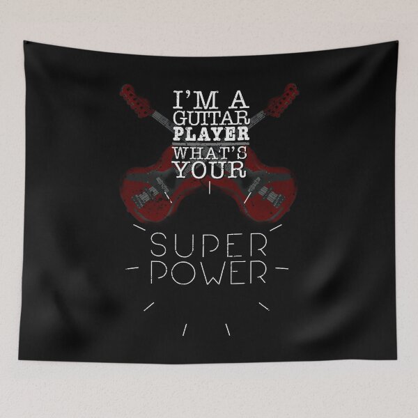 Item preview, Guitaris Gift Im A Guitar Player Whats Your Superpower designed and sold by shoppzee.