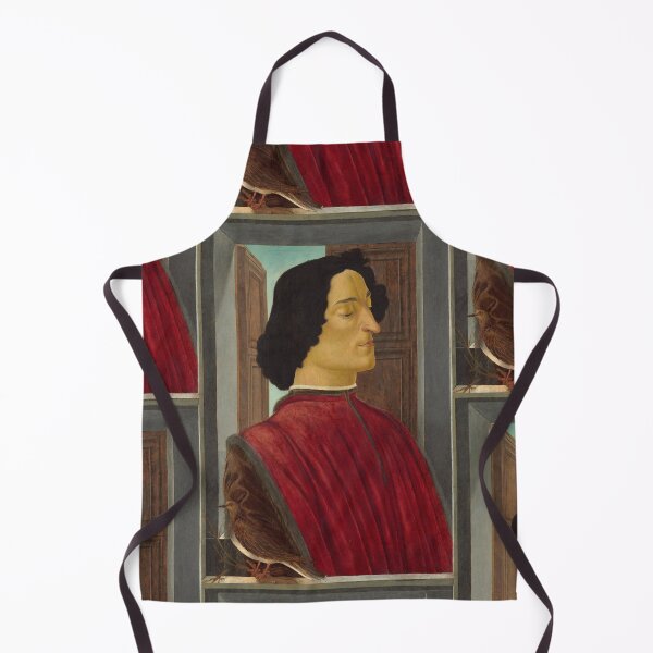 Item preview, Renaissance Nobleman Profile Portrait in Red designed and sold by artofuniverse.