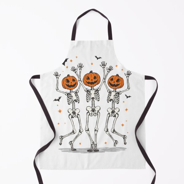 Item preview, Dancing Pumpkin Skeletons Funny Halloween Spooky Party Design designed and sold by wecrea.