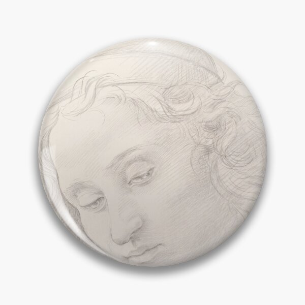 Item preview, Pencil Study of Youth with Curls designed and sold by artofuniverse.