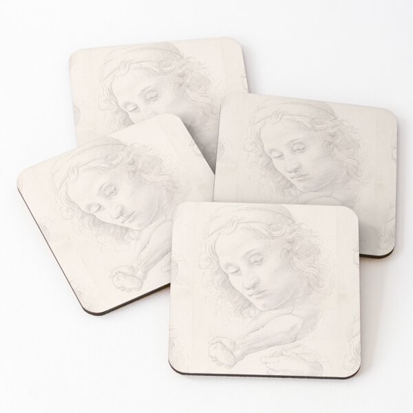 Item preview, Pencil Study of Youth with Curls designed and sold by artofuniverse.