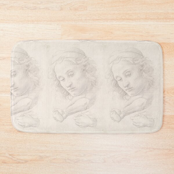 Item preview, Pencil Study of Youth with Curls designed and sold by artofuniverse.