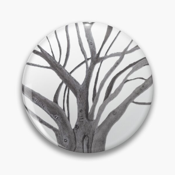 Item preview, Solitary Tree Pencil Drawing designed and sold by TreeAT.