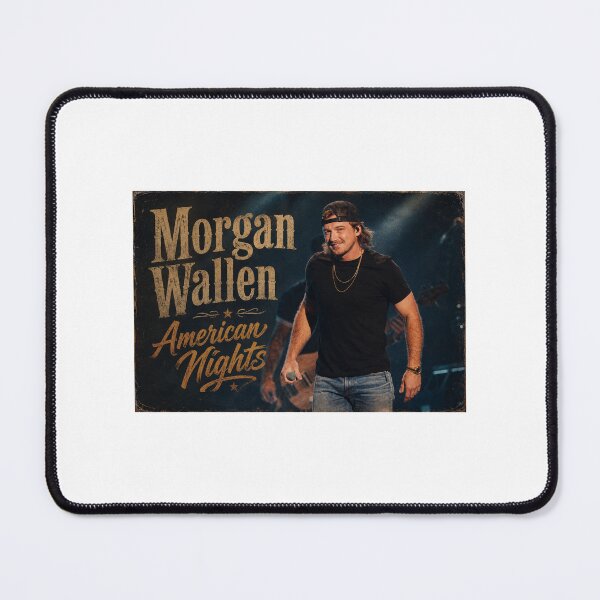 Item preview, Morgan Wallen American Nights - Country Music Design (by Daily Ghost Graphics) designed and sold by DailyGhost.