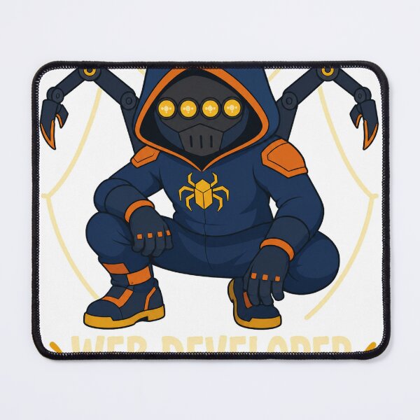 Item preview, Web Developer – Mostly Bug Fixes | Arachnid Tech Hero designed and sold by NiloStudio.