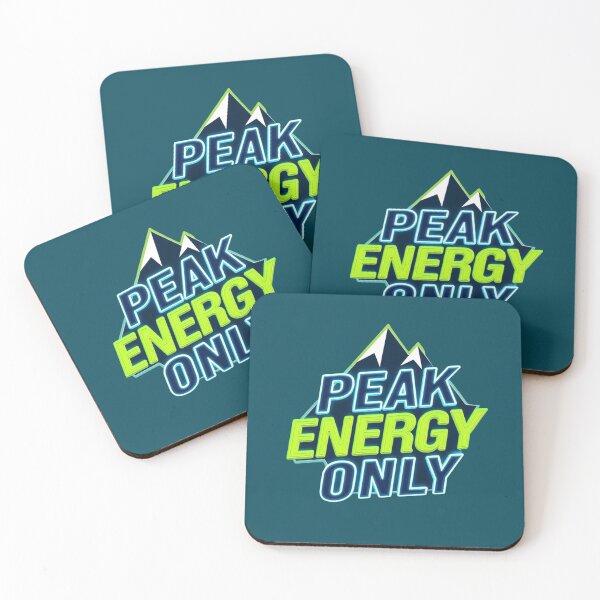 Item preview, Peak Energy Only // Adventure Mindset Mountain Climber Design designed and sold by Chroma Dreams .