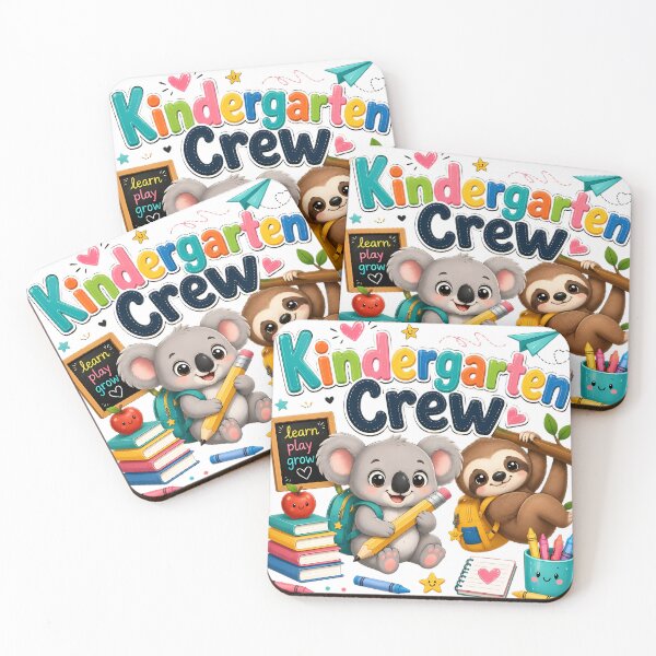 Item preview, Kindergarten Crew | Cute Kawaii Koala & Sloth Back-to-School Shirt for Kids 2026 designed and sold by HoMya.