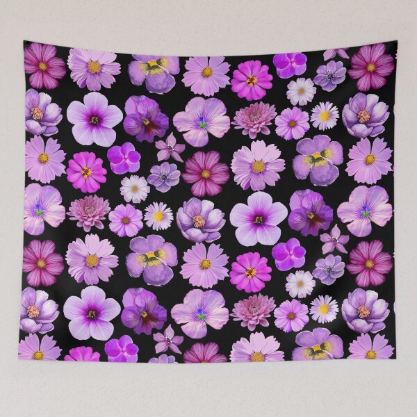 Item preview, Purple Flowers. designed and sold by Dinasshop.