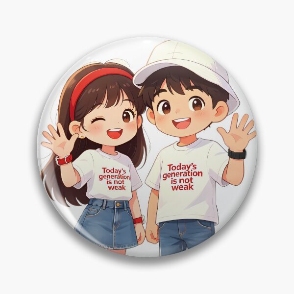 Item preview, Today's Generation Is Not Weak — Chibi Kids designed and sold by Bondingbonding.