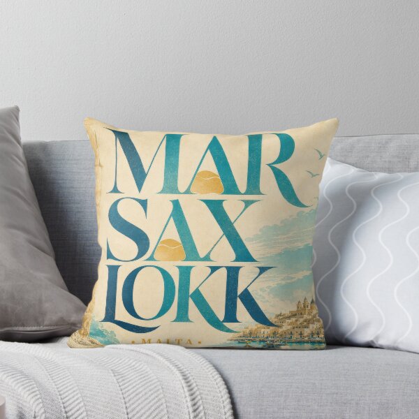 Item preview, Marsaxlokk – Typography Poster designed and sold by Klysztof.