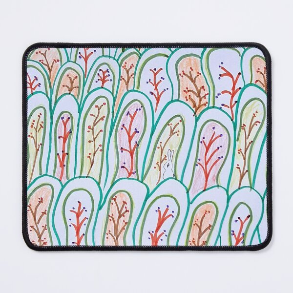 Item preview, Enchanted Forest patterns - hand drawn zentangle art designed and sold by TwoLinesArt.
